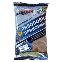 Рибальське підгодовування, Feeder Sport Плітка, 1кг, смак Шоколад, колір коричневий